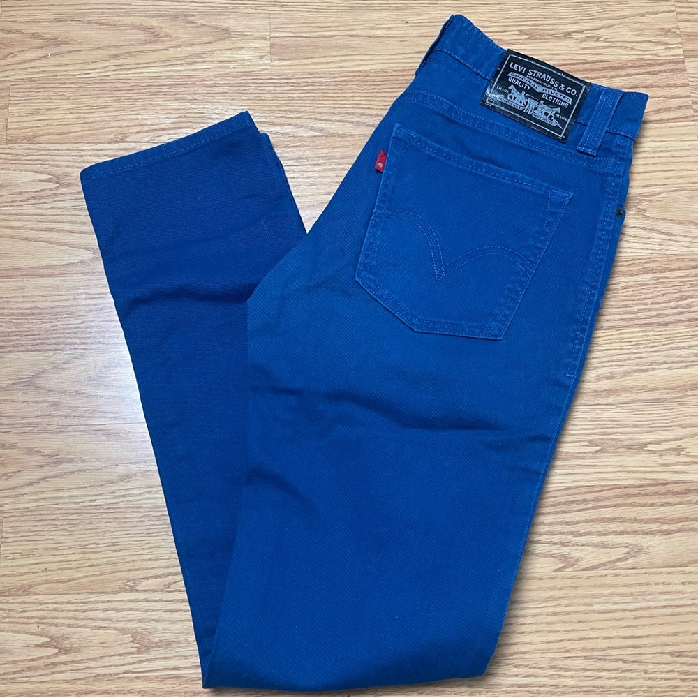 Levi's Men's Deep Blue Straight Jeans